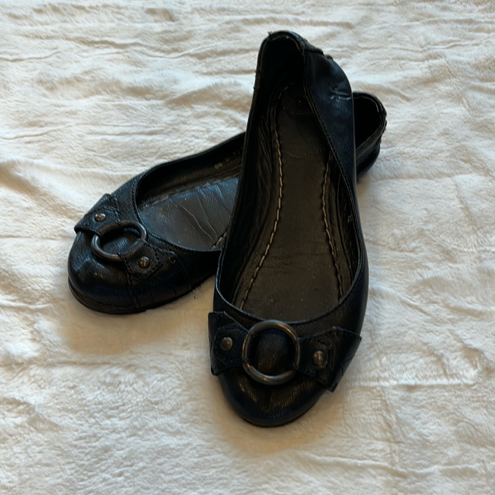 Frye Carson ballet flats 6.5 black